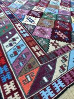 İkili El Dokuma Yün Kilim (wk-2564) - Görsel 3