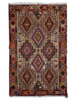 El Dokuma İpek/Yün Kilim (wk-2567) - Görsel 3
