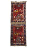 İkili El Dokuma Yün Kilim (wk-2574) - Görsel 3