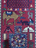 İkili El Dokuma Yün Kilim (wk-2574) - Görsel 2