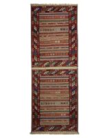 İkili El Dokuma Yün Kilim (wk-2575) - Görsel 2