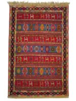 El Dokuma Yün Kilim (wk-2609) - Görsel 2