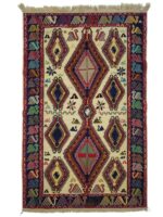 El Dokuma Yün Kilim (wk-2614) - Görsel 2