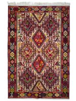 El Dokuma Yün İpek Kilim (wk-2616) - Görsel 2