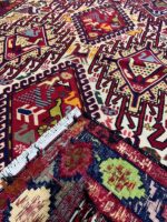 El Dokuma Yün İpek Kilim (wk-2616)
