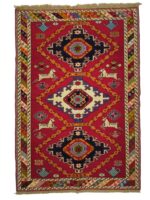 El Dokuma Yün Kilim (wk-2620) - Görsel 2
