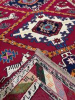 El Dokuma Yün Kilim (wk-2620)